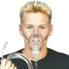 Maschera per ossigeno con nebulizzatore